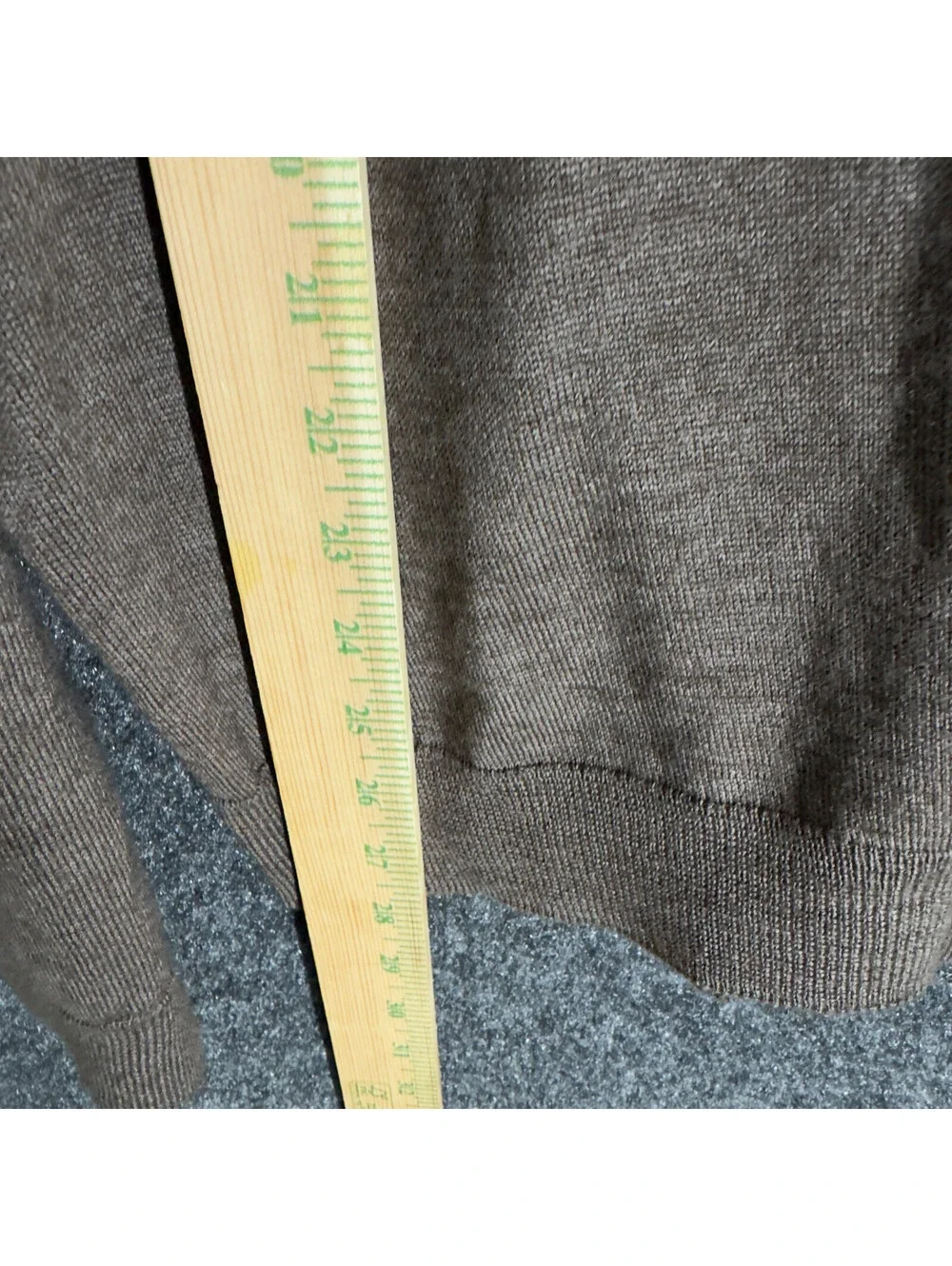 Club Room Sweater Pullover Men XL Brown Knit V-Neck Long Sleeve Soft Cozy